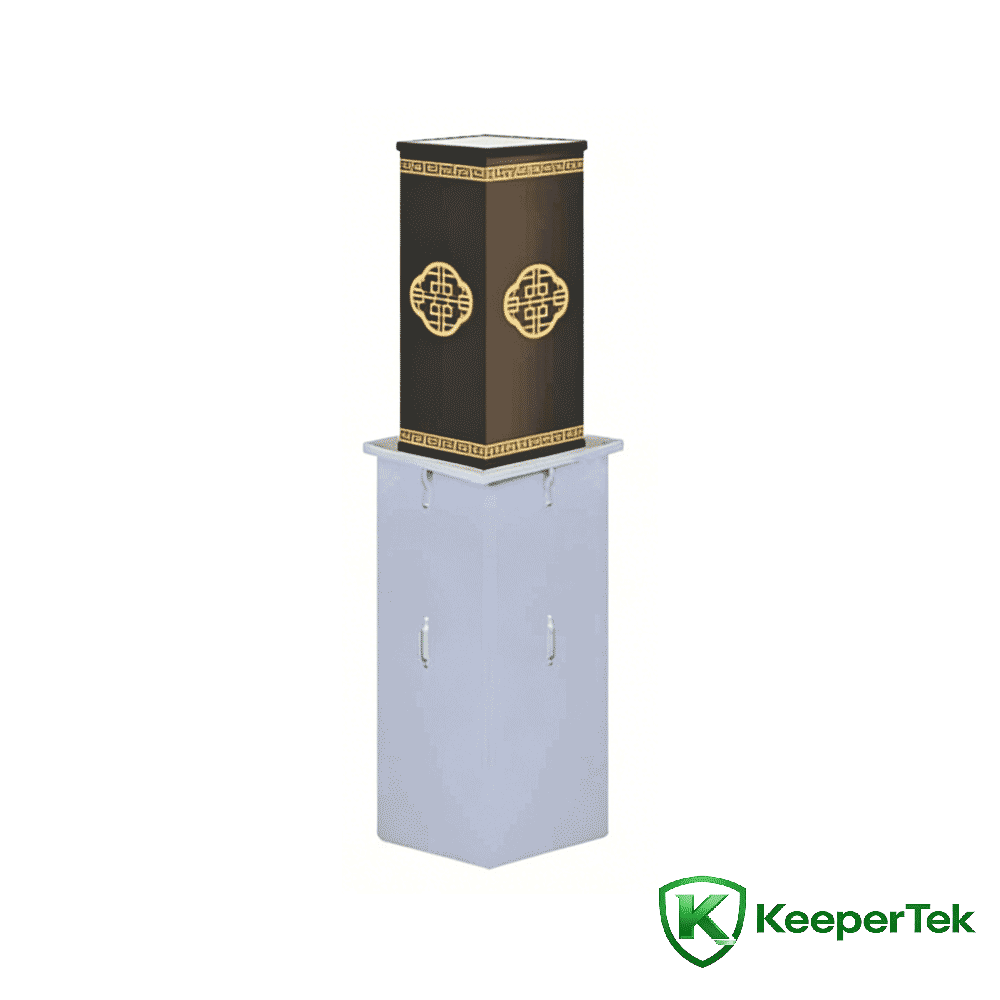 Colonna di sollevamento intelligente di fascia alta KT-DX13 nella zona panoramica della villa